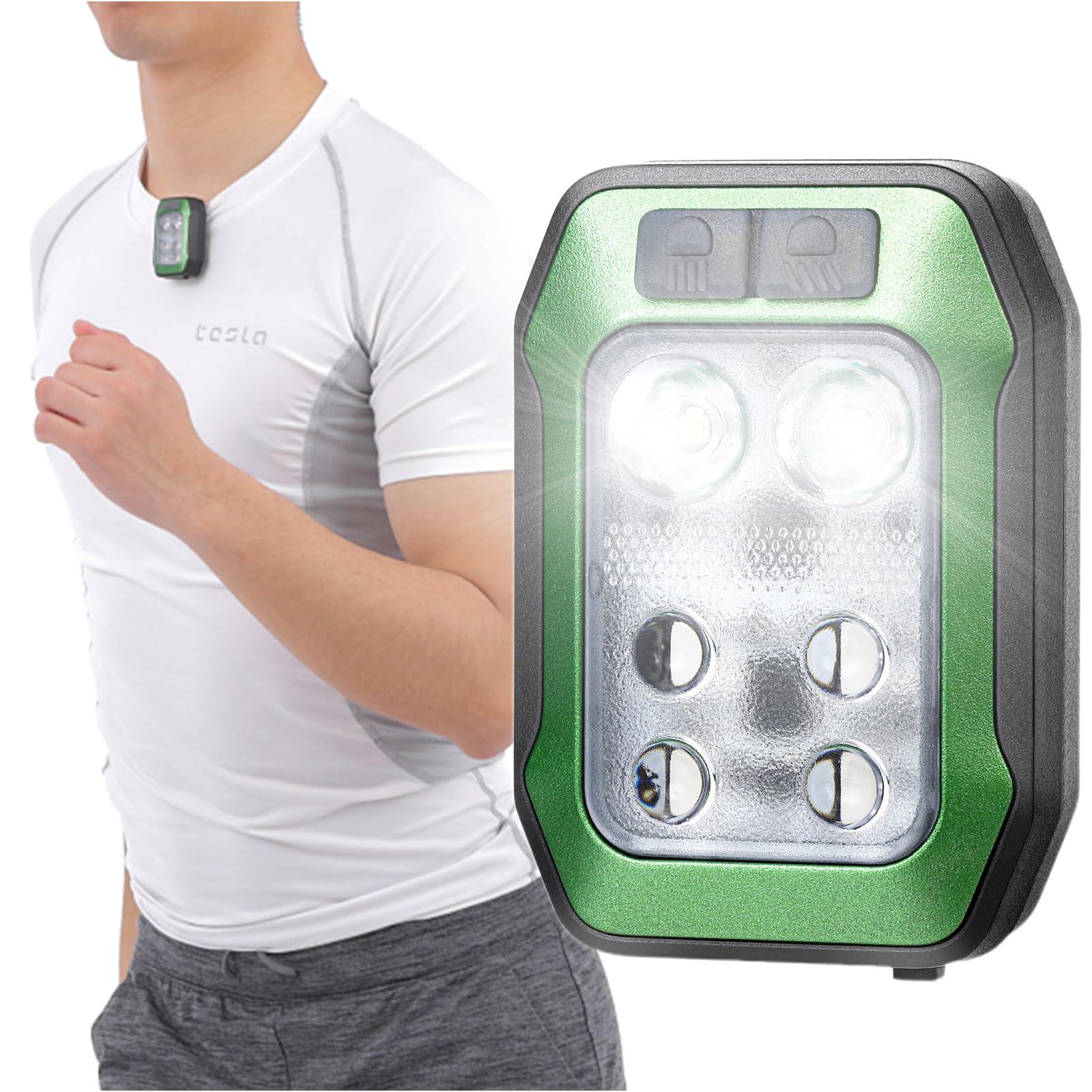 Amazon.co.jp: ランニング ネックライト ウォーキング 散歩 充電式